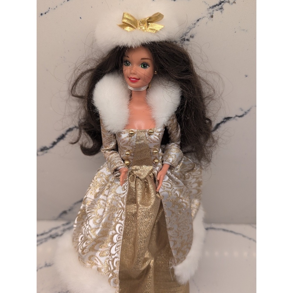 Barbie WINTER EVENING Special Edition BRUNETTE Teresa Doll 1998 No Shoes
